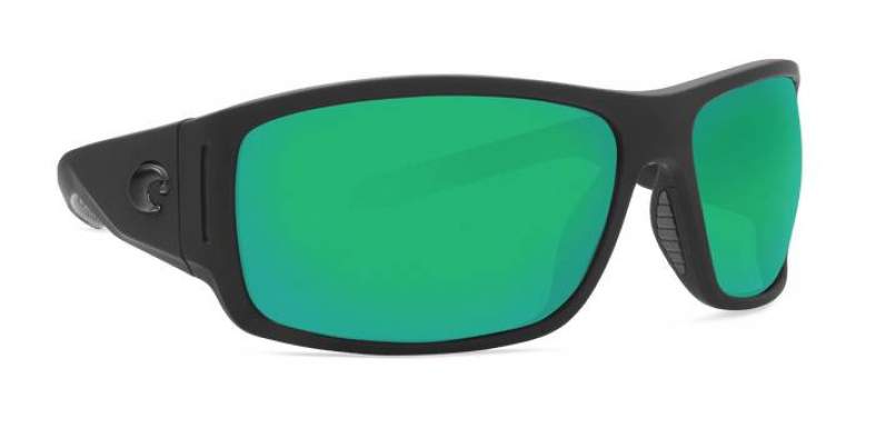 Costa Cape, Green Mirror 580P, Matte Black Ultra Frame