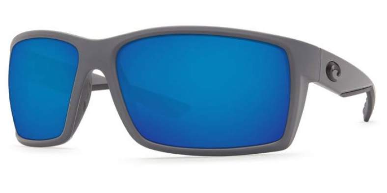 Costa Reefton, Blue Mirror 580P, Matte Gray Frame