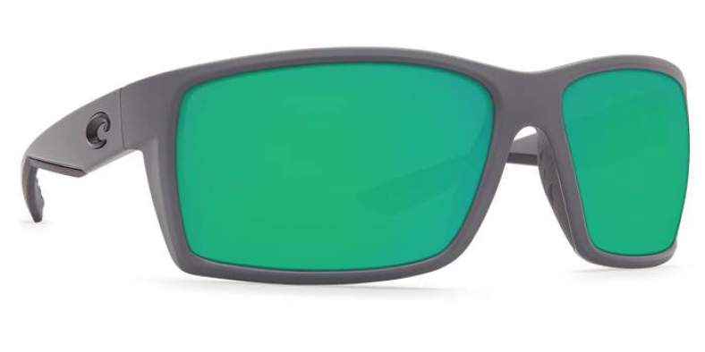 Costa Reefton, Green Mirror 580P, Matte Gray Frame