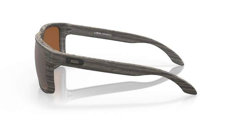 Oakley HOLBROOK XL WOODGRAIN, PRIZM TUNGSTEN POLARIZED
