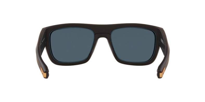 Costa Sampan Gray 580P, Matte Black Ultra Frame