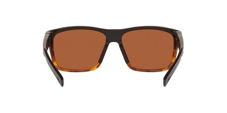 Costa Slack Tide Green Mirror 580P, Matte Black Frame