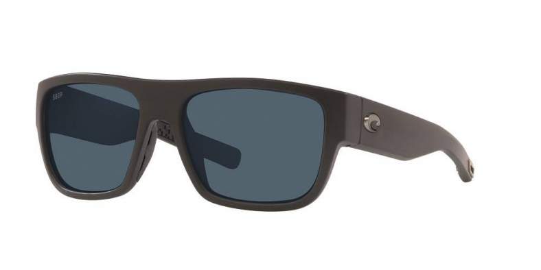 Costa Sampan Gray 580P, Matte Black