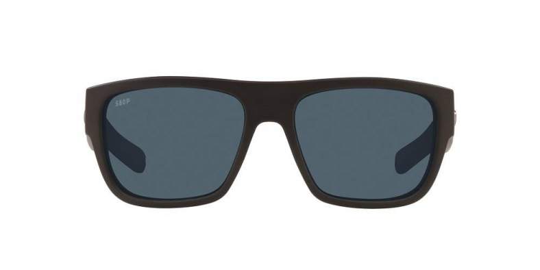 Costa Sampan Gray 580P, Matte Black