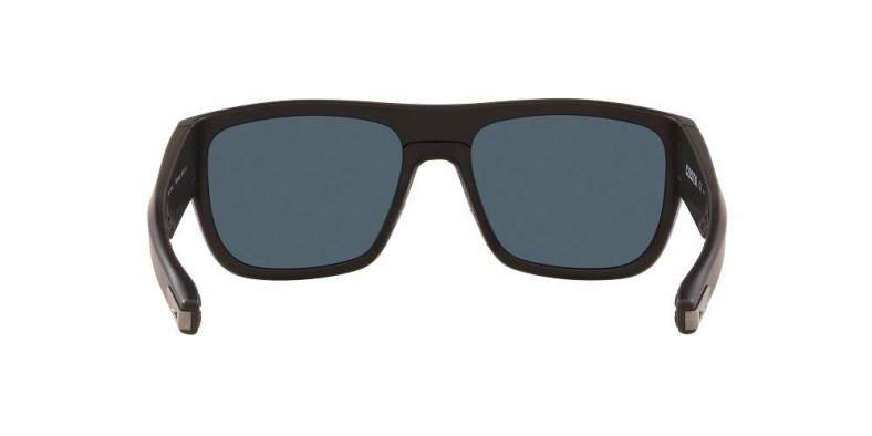 Costa Sampan Gray 580P, Matte Black