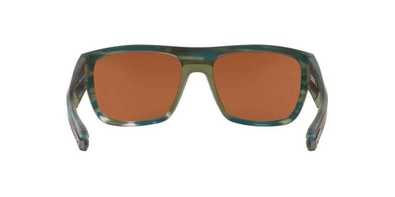 Costa Sampan Green Mirror 580P, Matte Reef