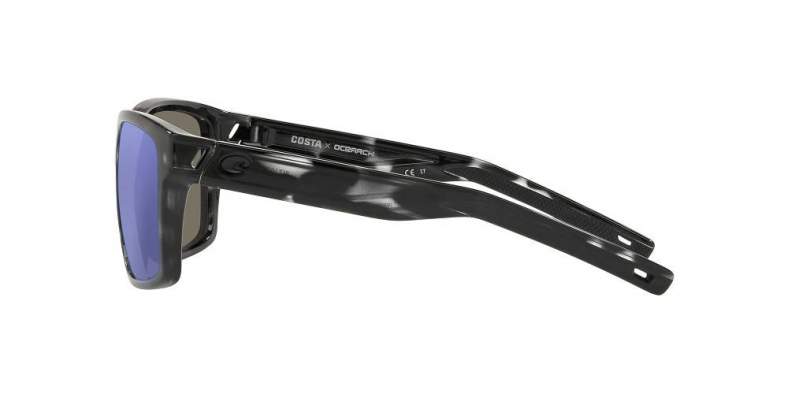 Costa Slack Tide Blue Mirror 580G, Ocearch Shiny Tiger Shark