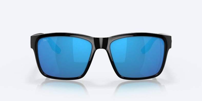 Costa Paunch Blue Mirror 580P, Black