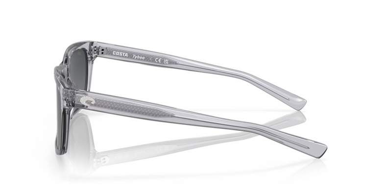 Costa Tybee Gray Gradient 580G, Shiny Light Gray Crystal