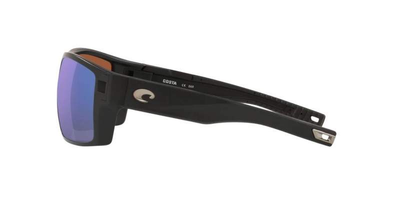 Costa Diego Green Mirror 580G, Matte Black Frame