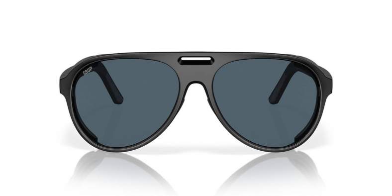Costa Grand Catalina Gray 580P, Matte Black