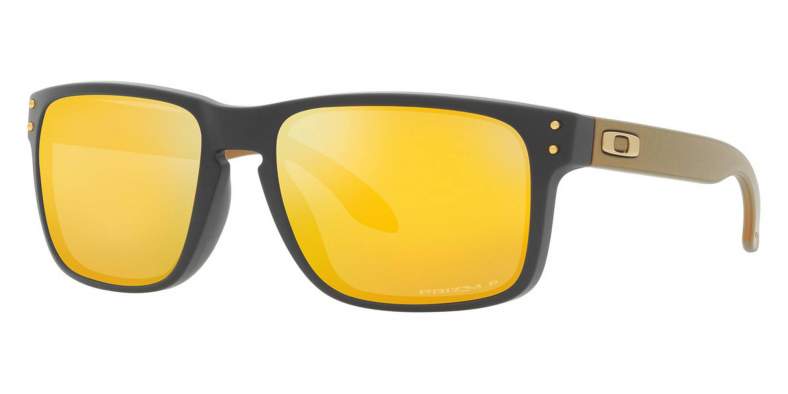 Oakley HOLBROOK MATTE CARBON, PRIZM 24K POLARIZED