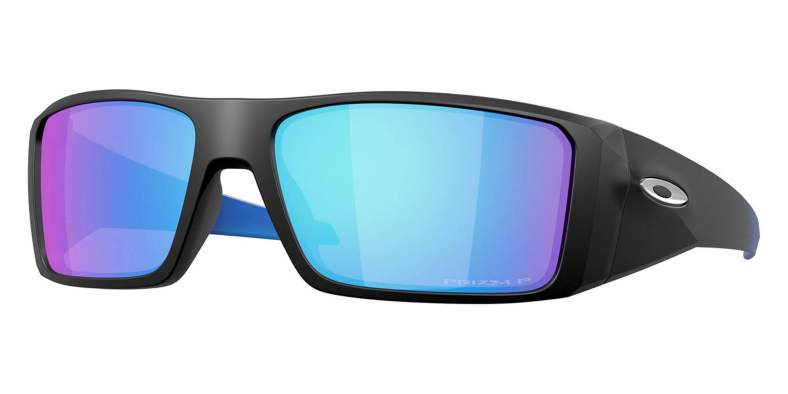 Oakley HELIOSTAT MATTE BLACK, PRIZM SAPPHIRE POLAR