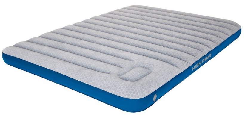 Матраc надувной High Peak AIR BED CROSS BEAM DOUBLE XL, серо-голубой