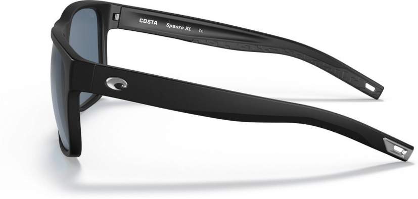 Costa Spearo, Gray 580P, Matte Black Frame