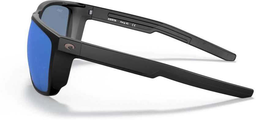Costa Ferg, Blue Mirror 580P, Matte Black Frame