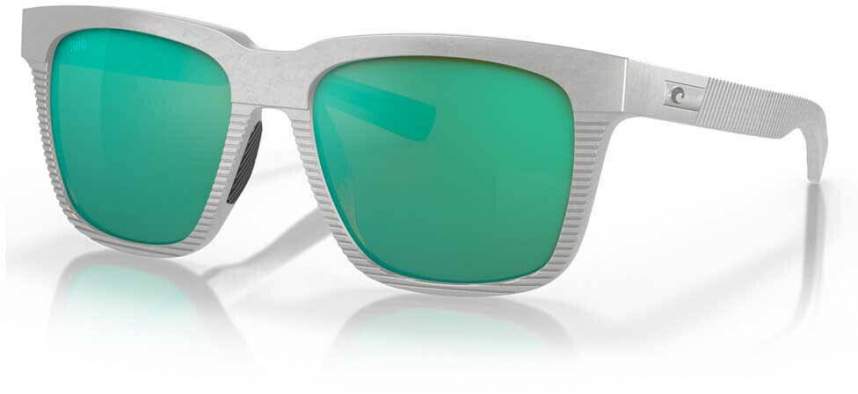 Costa Pescador Green Mirror 580G, Net Light Gray