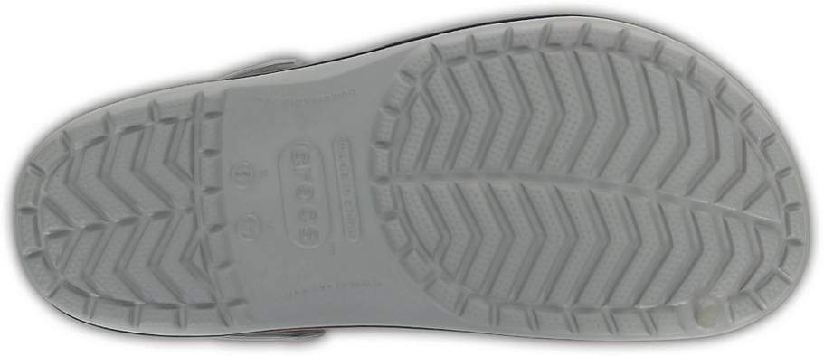 CROCS Crocband Light Grey-Navy
