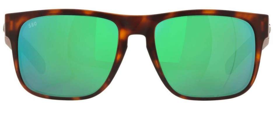 Costa Spearo Green Mirror 580G, Matte Tortoise