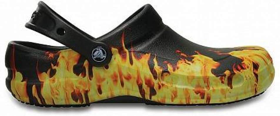 CROCS Bistro Graphic Clog Black