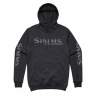 Simms Bass Logo Hoody, Charcoal Heather