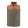 Simms Midstream Insulated Vest, Saddle Brown