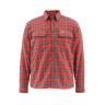 Рубашка Simms Coldweather LS Shirt, Fury Orange Plaid