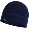 Buff Polar Hat, Solid Night Blue