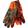 Harkila Moose Hunter Gloves, MossyOak®Break-Up Country®-OrangeBlaze