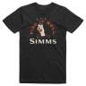Simms Cheers Fish It Well T-Shirt, Black