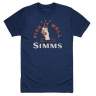 Simms Cheers Fish It Well T-Shirt, Navy Heather