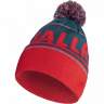 Fjallraven Pom Hat, Storm-True Red