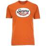 Simms Trout Wander T-Shirt, Adobe Heather