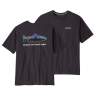 Patagonia M's Home Water Trout Organic T-Shirt, Ink Black