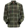 Simms Coldweather LS Shirt, Forest Hickory Plaid