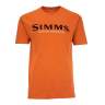 Simms Logo T-Shirt, Adobe Heather
