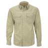 Simms Brackett LS Shirt, Sage Window Plaid