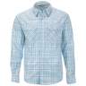 Simms Brackett LS Shirt, Sky Classic Plaid