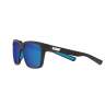 Costa Pescador Blue Mirror 580GLS, Net Gray With Blue Rubber