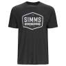 Simms Fly Patch T-Shirt, Charcoal Heather