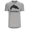 Simms Trout Regiment Camo Fill T-Shirt, Cinder Heather