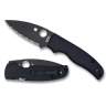 Spyderco Shaman G-10 Black, клинок чёрный S 9,1 см