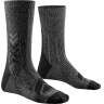 X-SOCKS HIKE PERFORM MERINO CREW, Black Charcoal