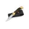 Buck 110 Hunter FG Wood Ebony/Brass, клинок P 9,5 см