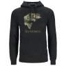 Simms Bass Fill Hoody, Charcoal Heather