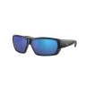 Costa Tuna Alley Blue Mirror 580G, Matte Black