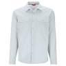 Simms No-See-Um Bugstopper LS Shirt, Bimini Blue Heather