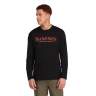 Simms Logo LS Shirt, Black
