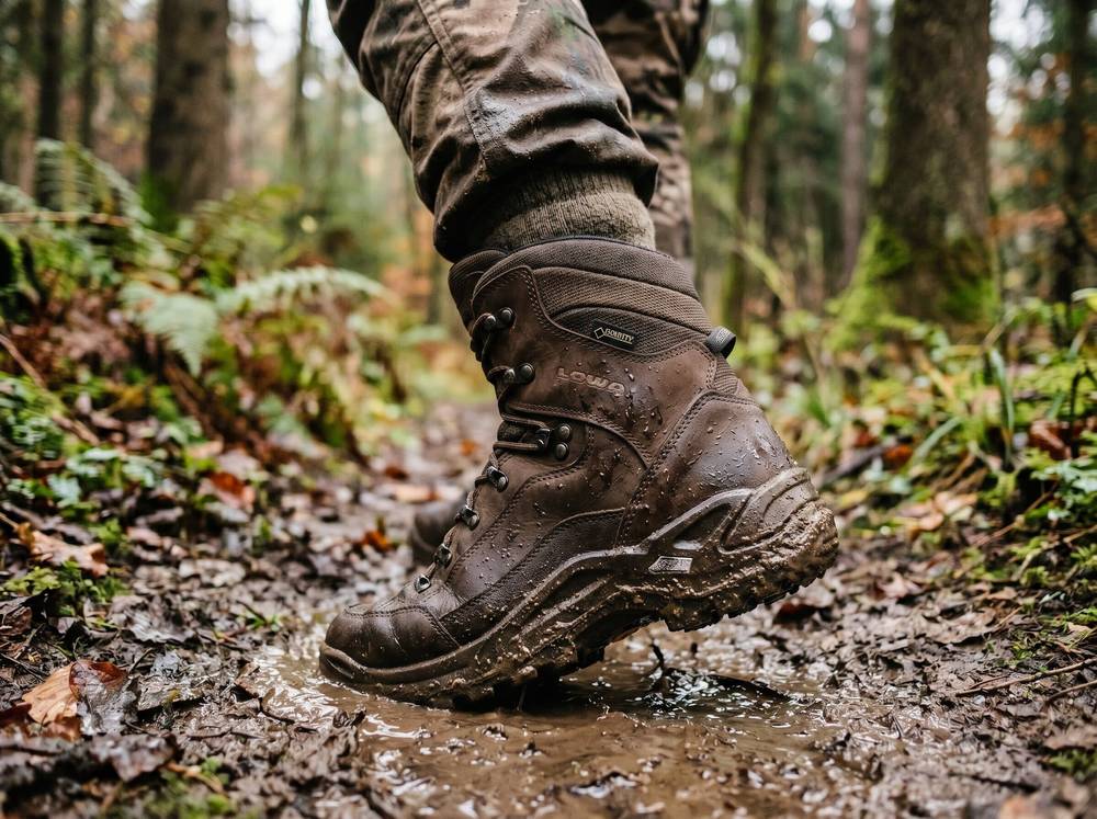 Устройство охотничьего ботинка: мембрана, кожаный верх и подошва Vibram