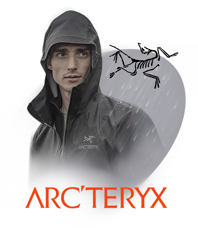 Аутдор активности вместе с Arcteryx